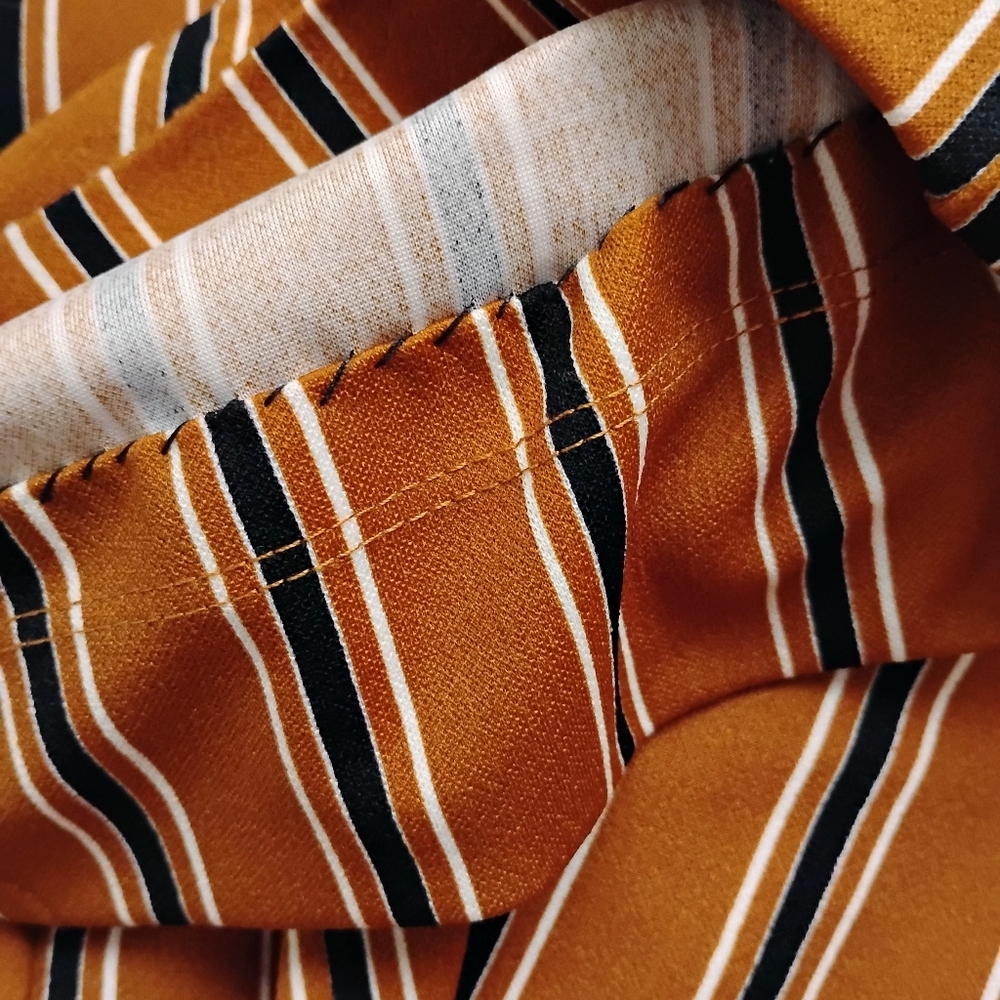 ❄️Altar'd State Rust and White Striped Garment - Picture 4 of 5